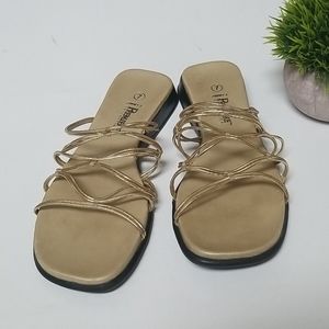 Premier Gold Sandals